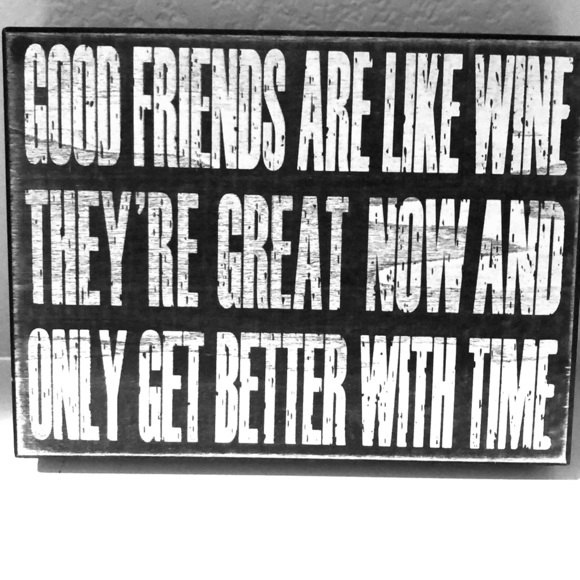 Good Friends Sign - Picture 1 of 5